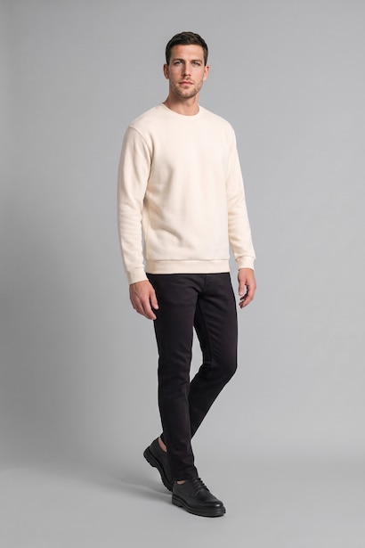 Relax Fıt Polar Basic Sweatshirt