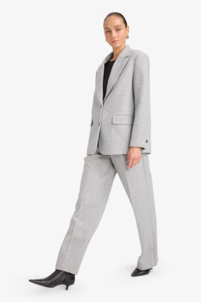 кең аяқ фланель Шалбар