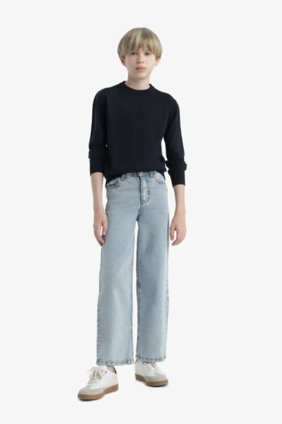 Boy Regular Fit V-Neck Pullover