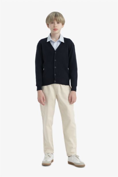 Regular Fit V-Neck Cardigan