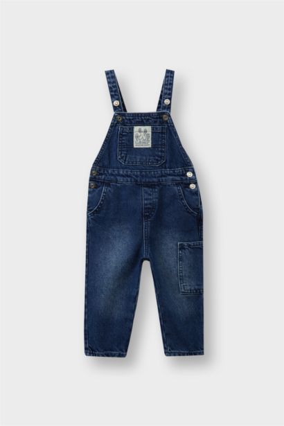 Baby Boy Denim Jumpsuit