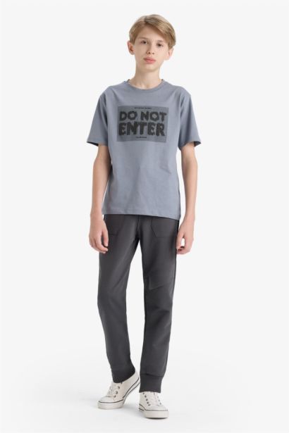 Boy Elastic Waist Sweatpants