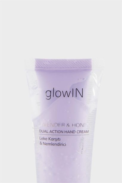 GlowIN Lavanta ve Bal Özlü Nemlendirici El Kremi – Çift Etkili Besleyici & Onarıcı Formül (75ml)