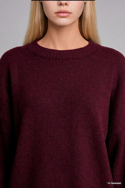 Oversize Basic Triko Kazak