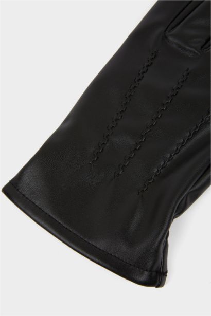 Erkek Suni Deri Eldiven