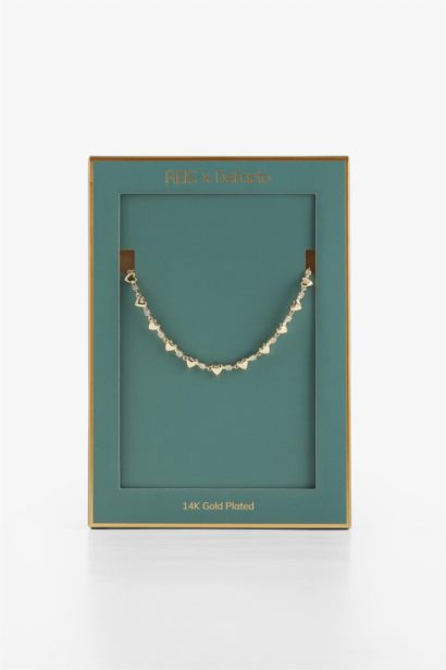 Reis x DeFacto Gold Plated Amore Shine Woman Necklace