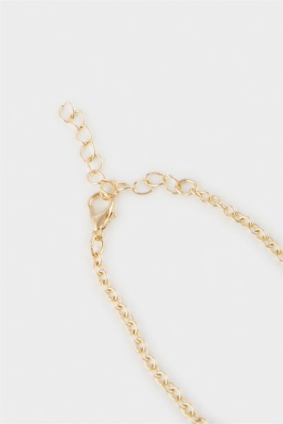 Woman 3 Piece Gold Anklet