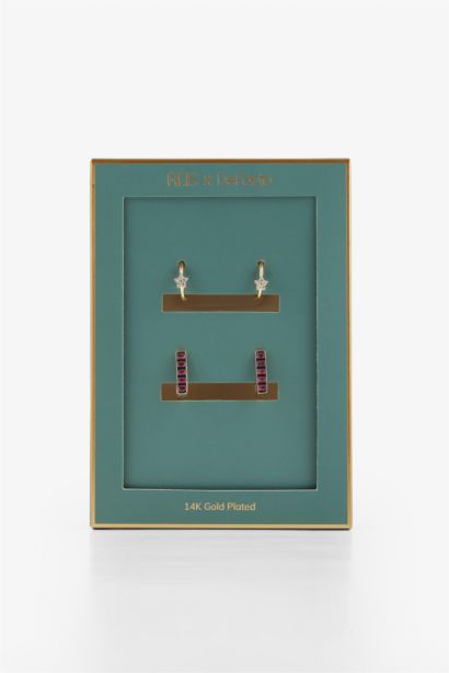 تراجي نسائي ذهبي على شكل نجمة - قطعتين من Reis x DeFacto