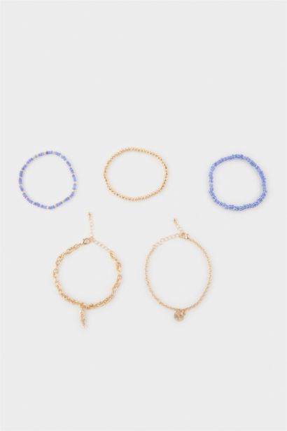 Lot de 5 Bracelets colorés pour femme