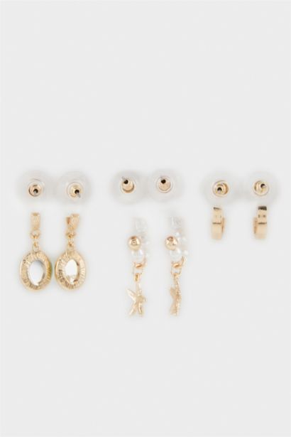 Lot de 3 Boucles d’oreilles à pierres vertes pour femme