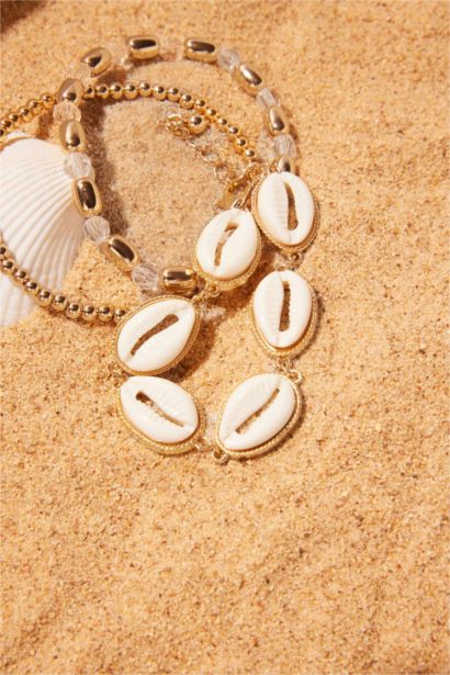 Lot de 3 Bracelets coquillage pour femme