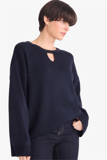 Regular Fit Crew Neck Knitwear Pullover