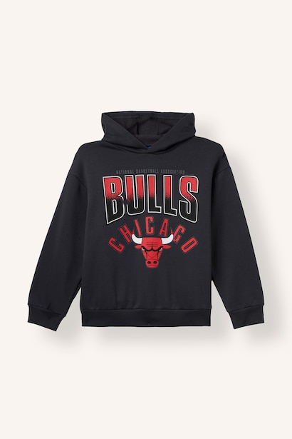 NBA Chicago Bulls Kapüşonlu Sweatshirt Erkek Çocuk