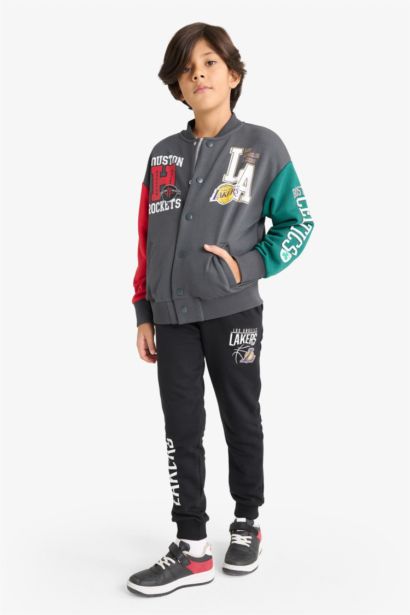 Boy NBA Los Angeles Lakers Elastic Waist Jogger Sweatpants