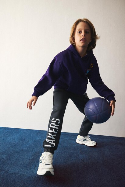 Regular Fit NBA Los Angeles Lakers Licensed Trousers