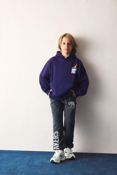 Regular Fit NBA Los Angeles Lakers Licensed Trousers
