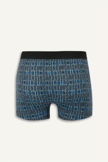 Regular Fit 3 Piece Printed Boxer