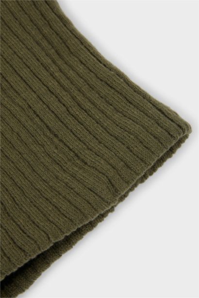 Boy Lined Faux Fur Neck Scarf