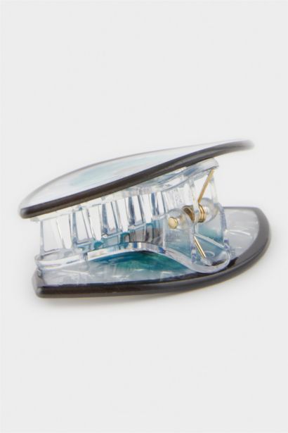 Pince cheveux femme avec motif œil porte-bonheur