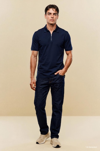 Straight Fıt Jean