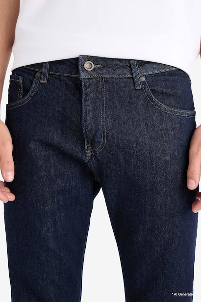 Straight Fıt Jean