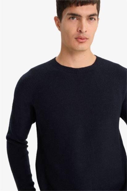 Standard Fit Crew Neck Knitwear Pullover