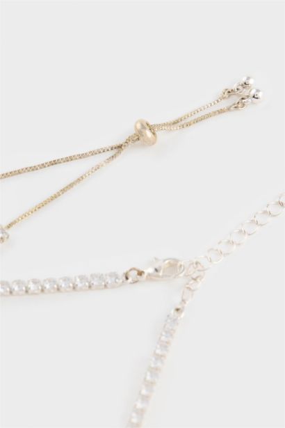 DCEY x DeFacto Kadın 2'li Taşlı Bileklik