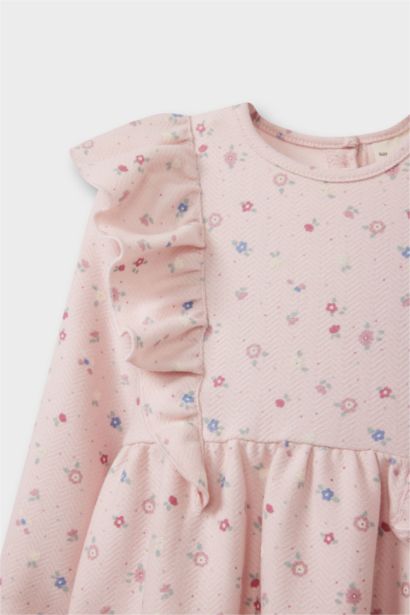 Baby Girl Floral Long Sleeve Dress