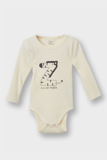 Baby Boy 2 piece Long Sleeve Long Sleeve Snap Body