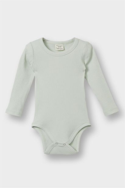 Baby Boy 2 piece Long Sleeve Long Sleeve Snap Body