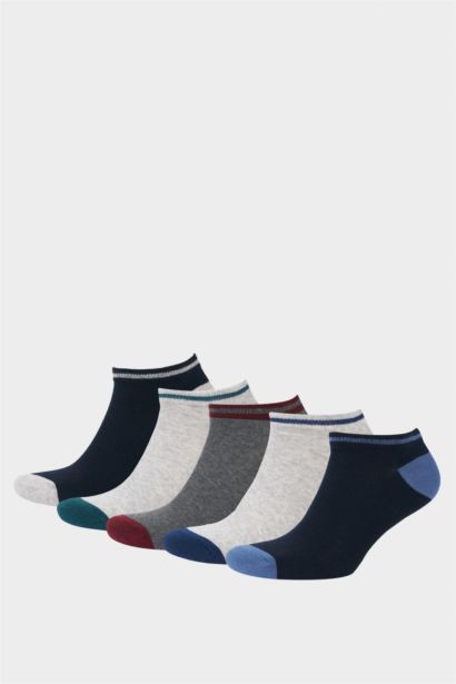 Lot de 5 paires de Chaussettes courtes en coton pour homme