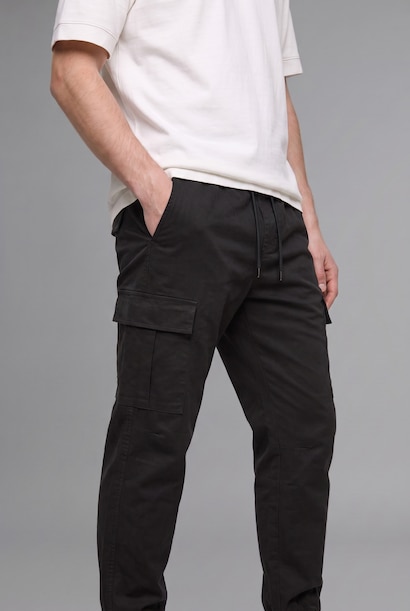 Regular Fit Kargo Jogger Pantolon