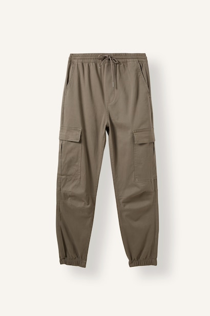 Regular Fit Kargo Jogger Pantolon