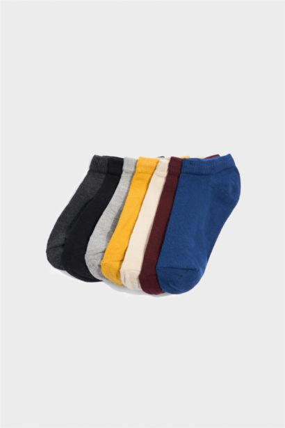 Lot de 7 paires de Chaussettes courtes en coton pour garçon