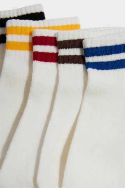 Lot de 5 Chaussettes courtes en coton pour garçon