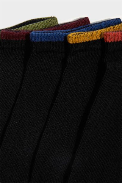 Boy Printed 5 Cotton Piece Short Sockss