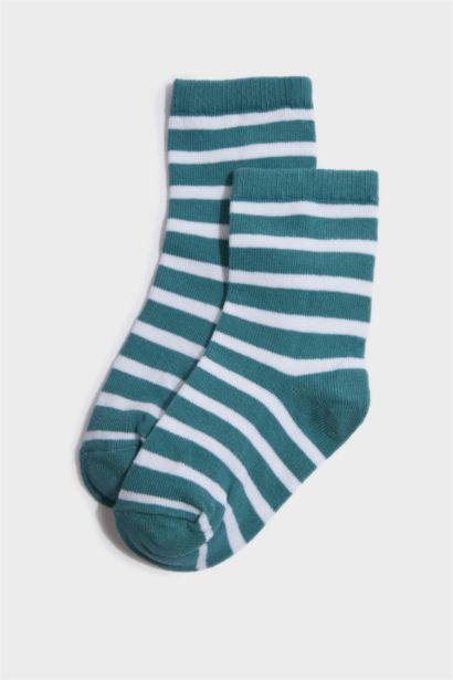 Lot de 5 paires de Chaussettes longues en coton pour garçon