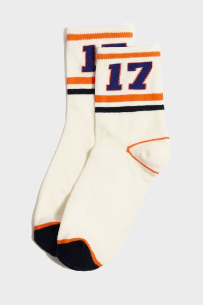 Lot de 5 paires de Chaussettes longues en coton pour garçon