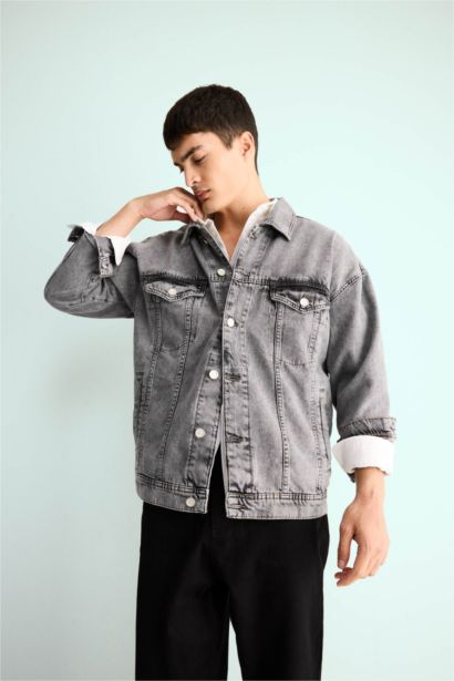 Oversize Fit Denim Jacket