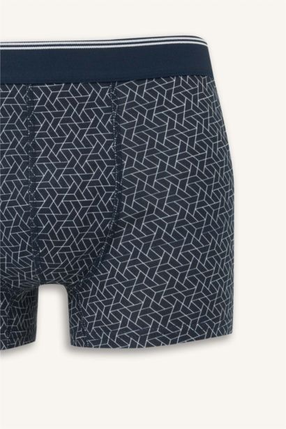 Regular Fit 3 Piece Printed Boxer