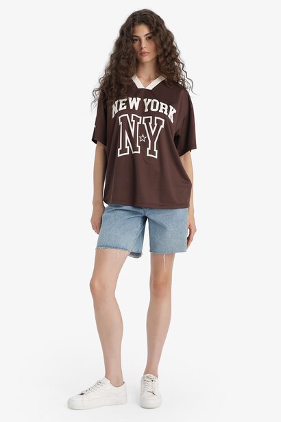 Oversize Fit Short Sleeve T-Shirt