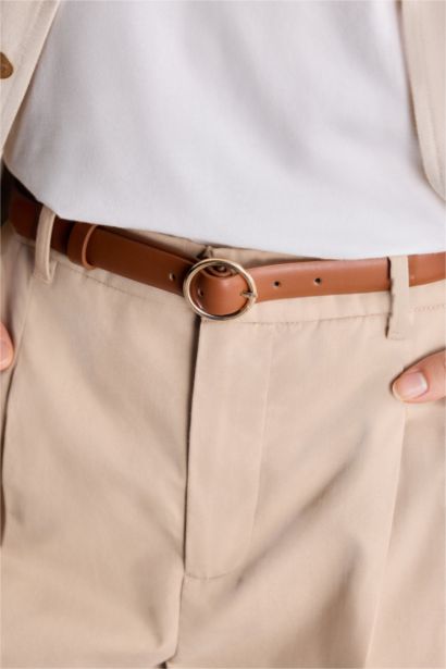 Kadın Suni Deri 3'lü Günlük Kemer