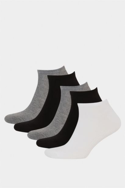 Lot de 5 paires de Chaussettes courtes en bambou pour homme