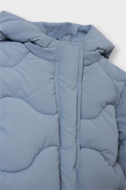 Baby Girl Hooded Puffer Jacket