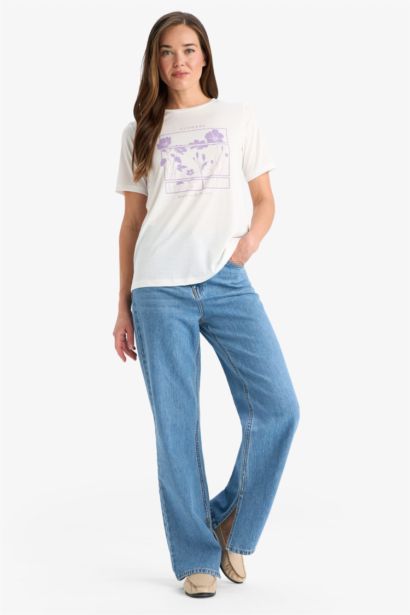 Regular Fit Crew Neck Short Sleeve T-Shirt