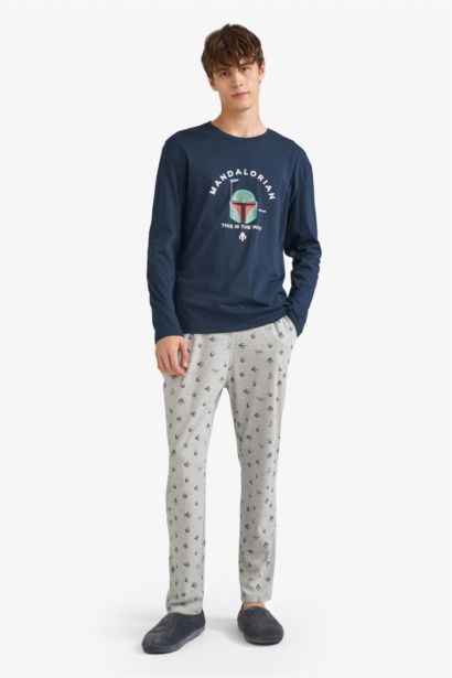 Star Wars-Mandalorian Regular Fit 2 Piece Pyjama Set