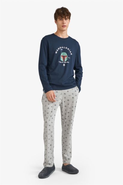 Star Wars-Mandalorian Regular Fit 2 Piece Pyjama Set