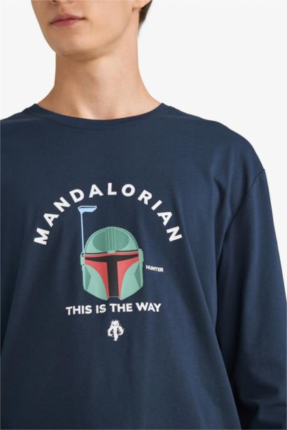 Star Wars-Mandalorian Regular Fit 2 Piece Pyjama Set