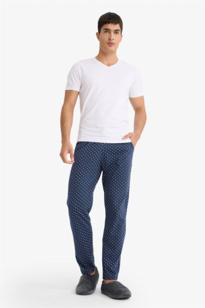 Regular Fit Printed Knitted Bottoms