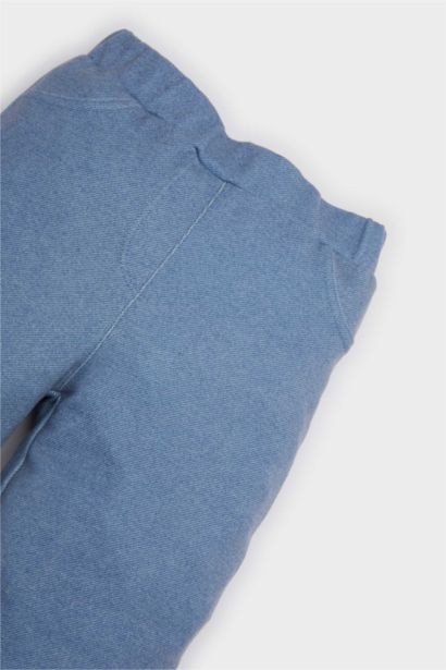 Baby Girl Wide Leg Jean Looking Trousers